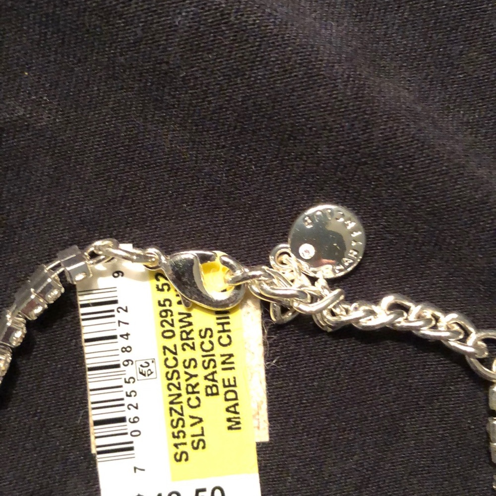 NWT Rhinestone Necklace - Picture 3 of 5